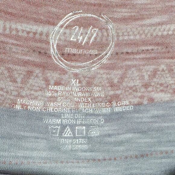 Maurices 24/7 Aztec Stripe Sleeveless Top XL - Picture 5 of 6